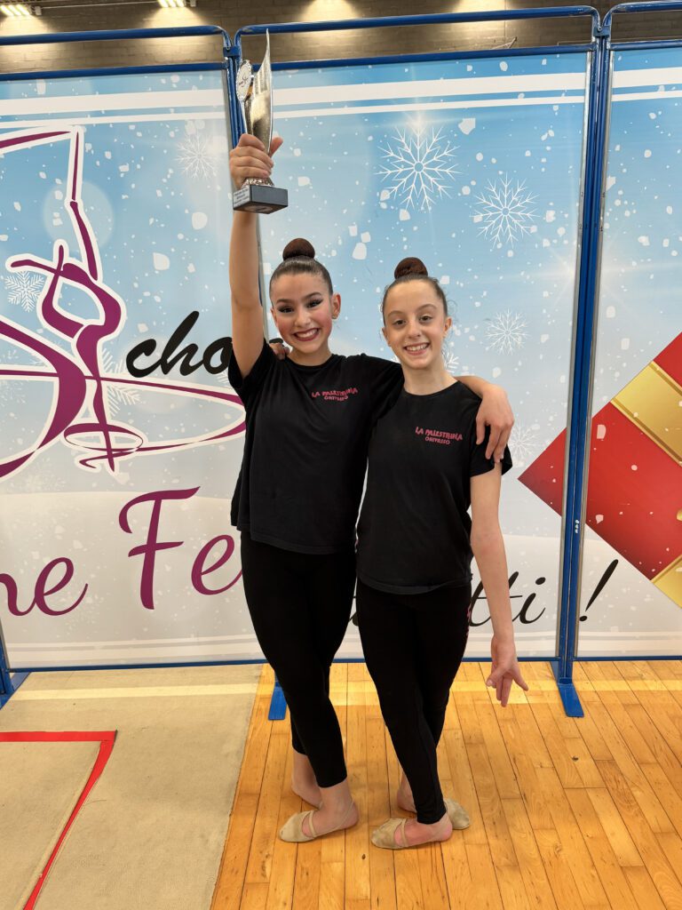 Le ginnaste della Palestrina brillano a Candelo