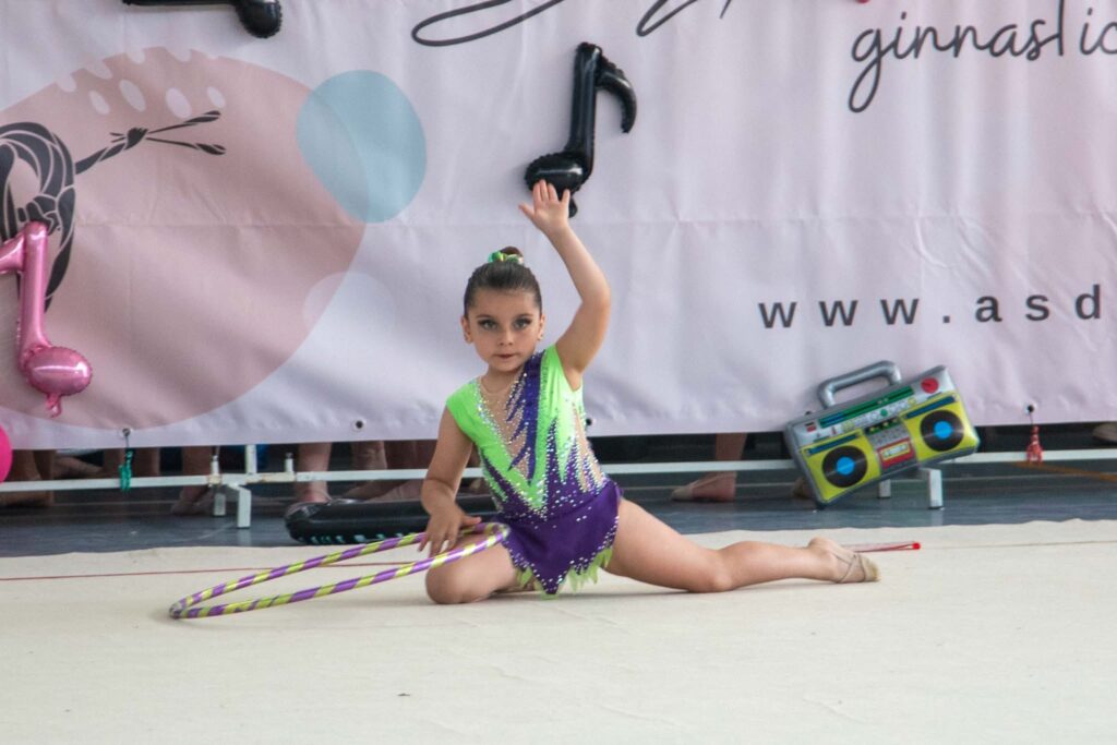 Saggio di fine anno ginnastica ritmica 2025: ASD La Palestrina incanta a Cavagnolo