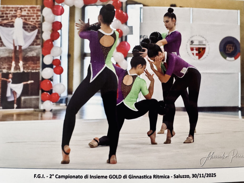 ASD La Palestrina di Chivasso alla seconda prova regionale d'insieme Gold