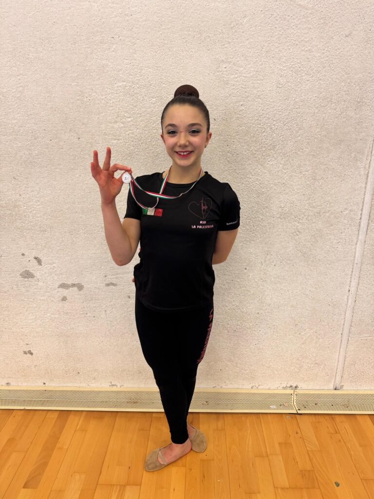 Ginnastica ritmica Chivasso: Monaco vicecampionessa regionale